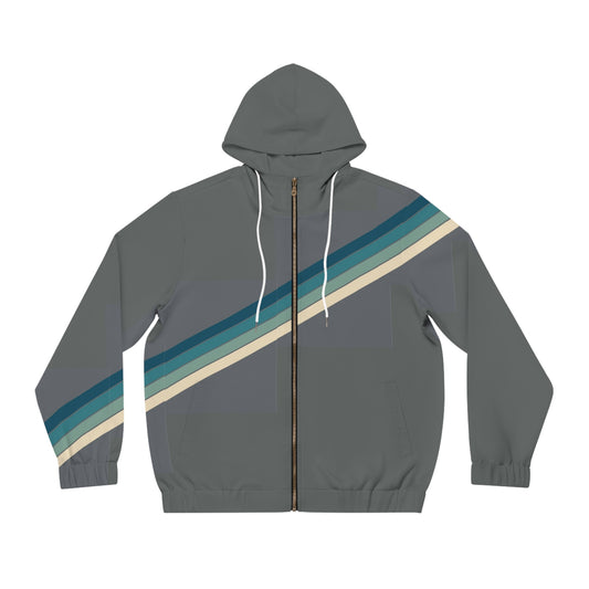 1976 Striped Full-Zip Hoodie